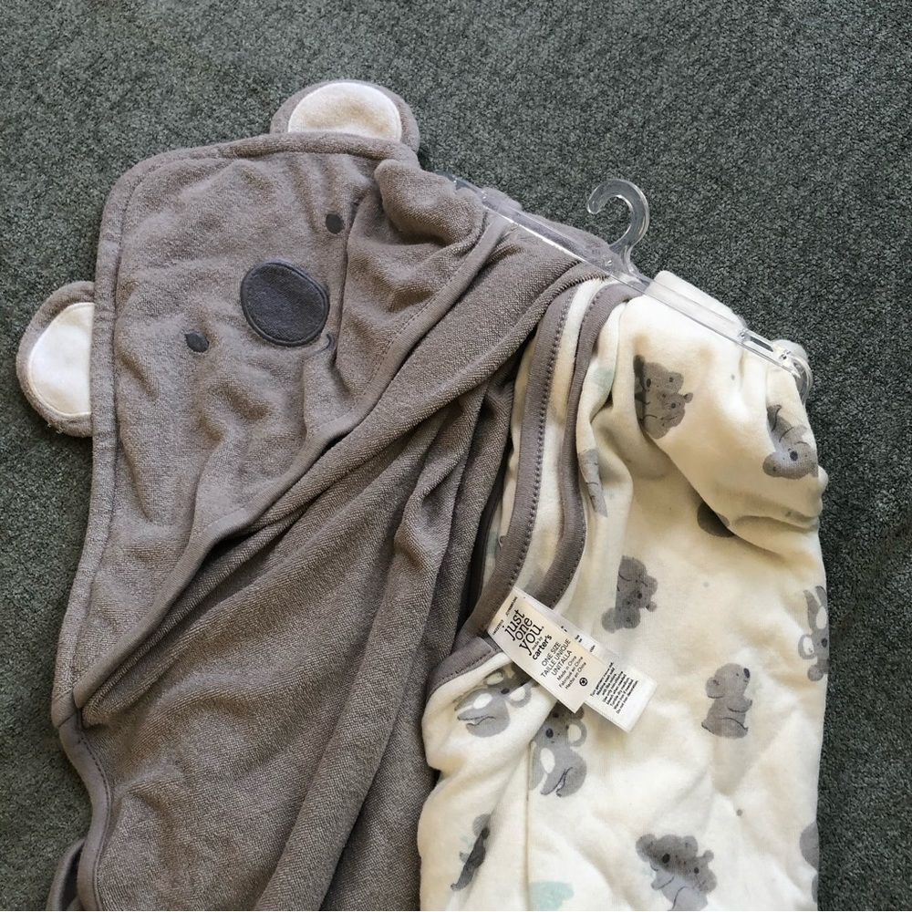 COPY - NWOT Two Carter’s | Just One you Baby boy’s sheep Hooded